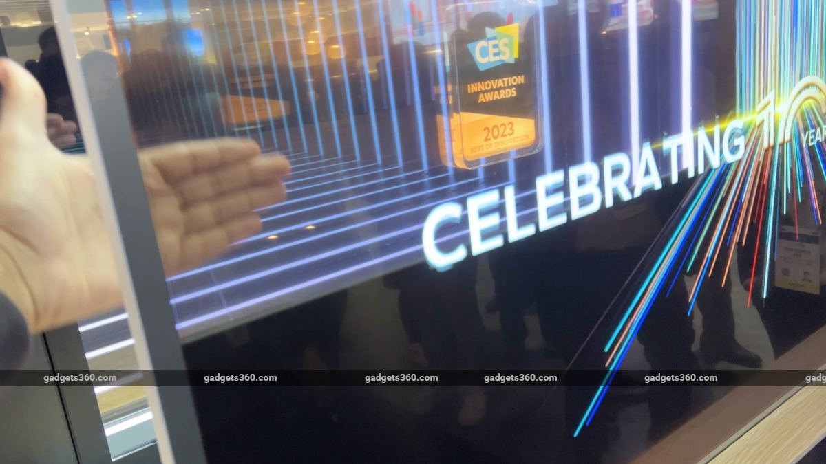 ces lg transparent oled ndtv ces