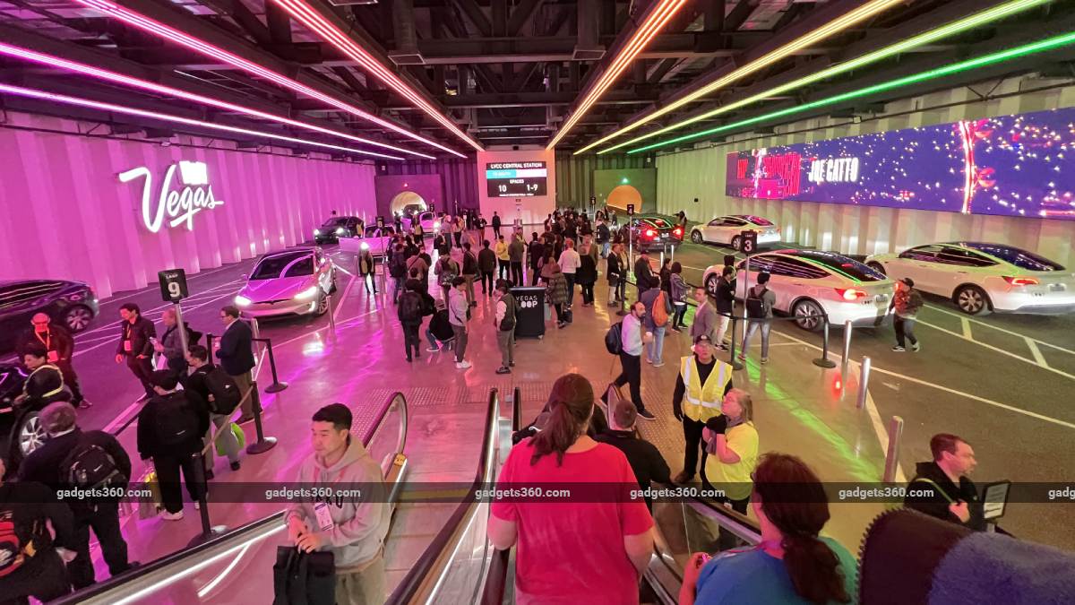 ces vegas loop tesla ndtv ces
