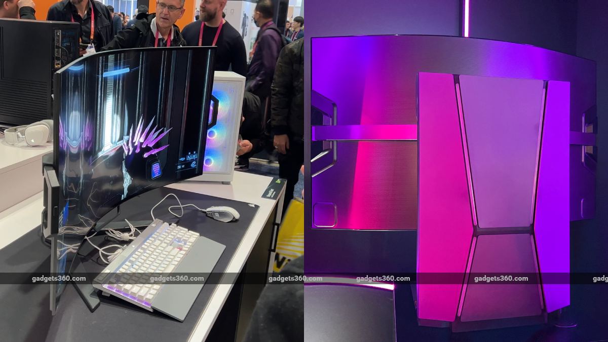 corsair lg curved oled ces ndtv ces