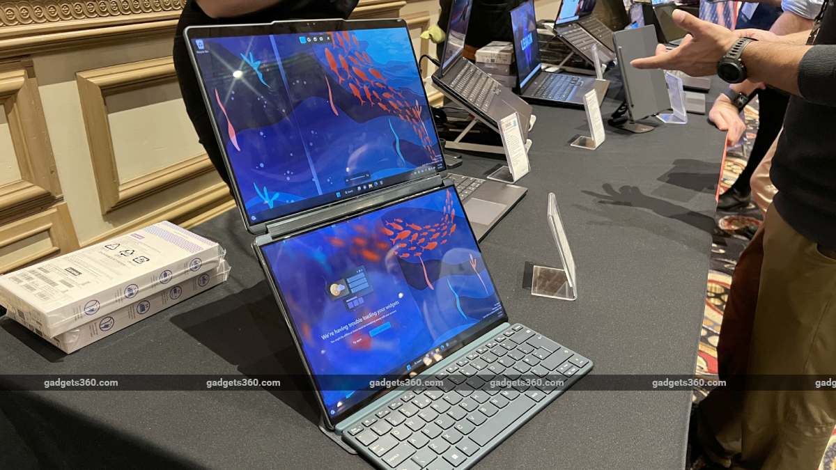 lenovo yoga book 9i ces ndtv ces