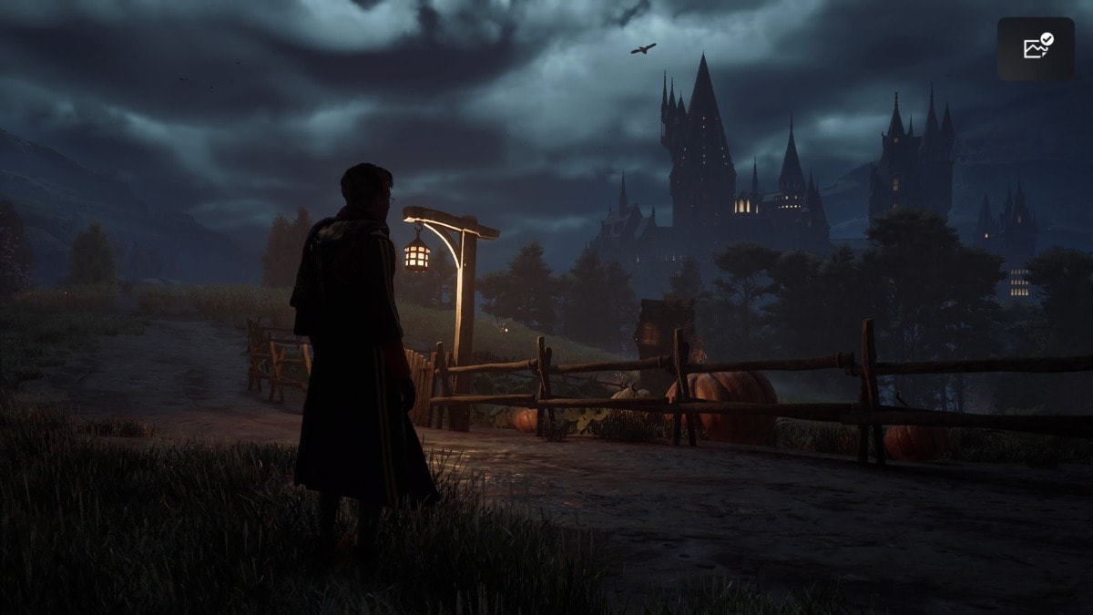 Hogwarts Legacy night Manas Mitul hogwarts night
