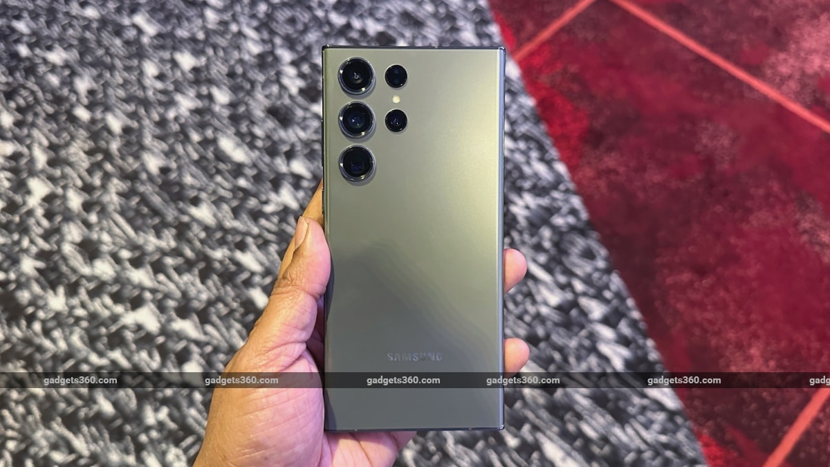 Samsung Galaxy S23 Ultra back design ndtv 