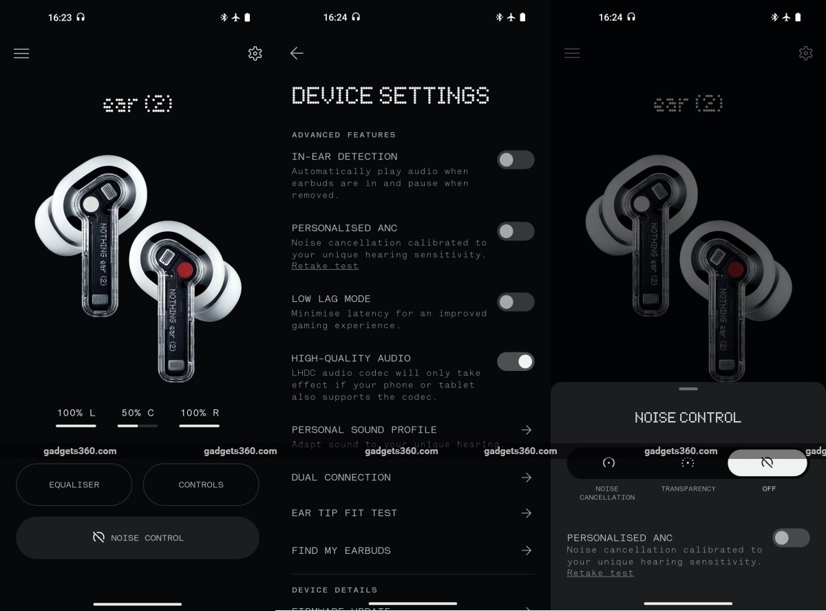 nothing ear 2 review app Nothing
