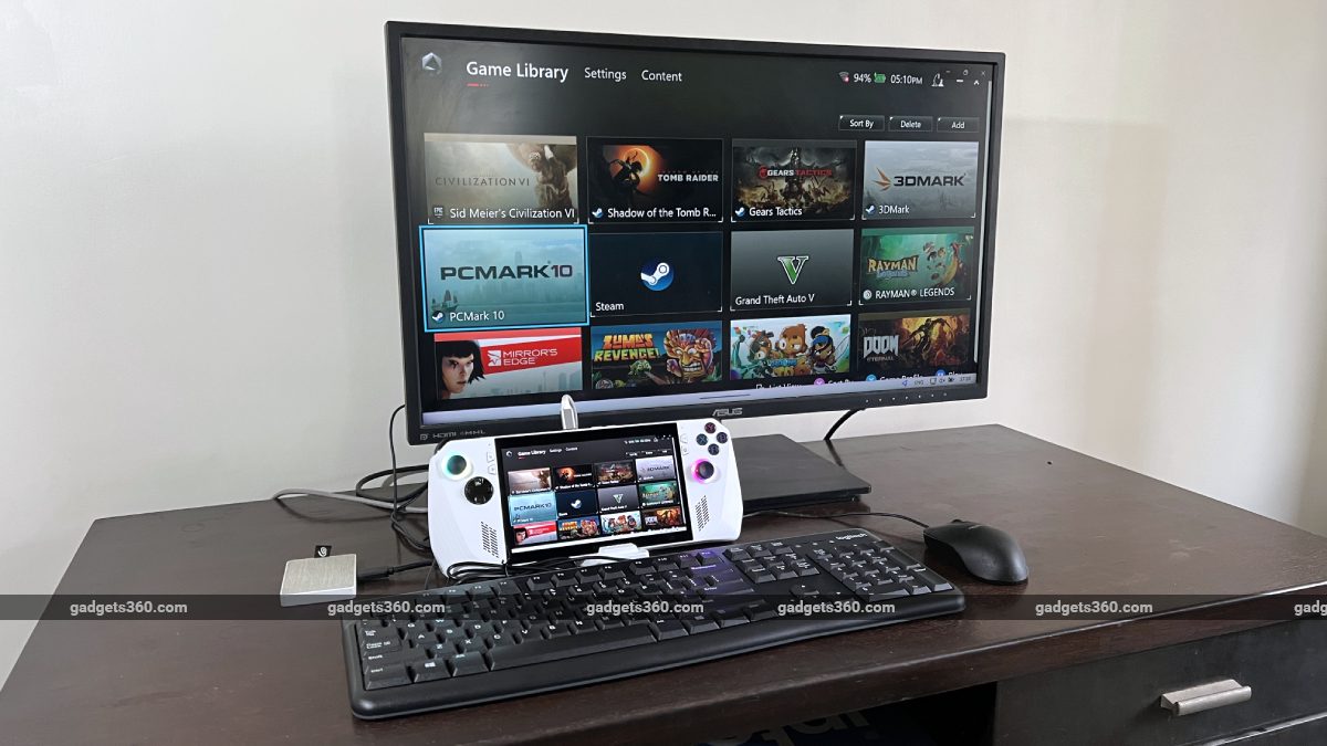 asus rog ally desktop ndtv rog ally