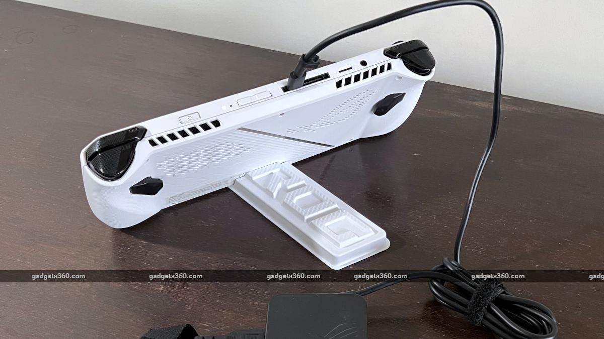 asus rog ally rear upright ndtv rog ally