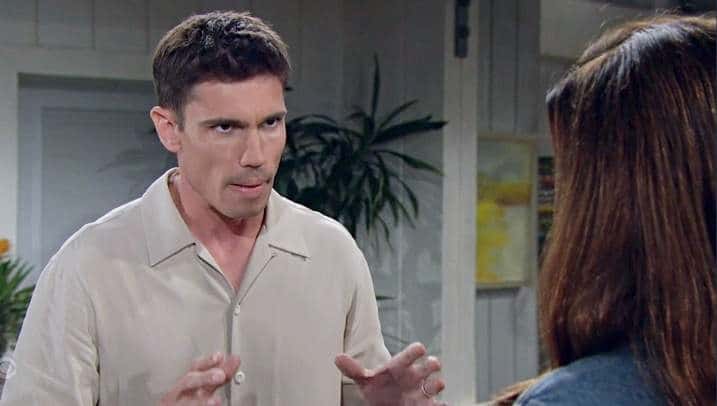 Bold and the Beautiful Spoilers: John Finnegan -Finn (Tanner Novlan) - Sheila Carter (Kimberlin Brown)