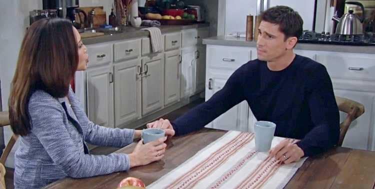 Bold and the Beautiful Spoilers: Li Finnegan (Naomi Matsuda) John Finnegan - Finn (Tanner Novlan)