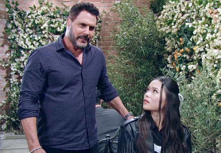 Bold and the Beautiful: Bill Spencer (Don Diamont) - Luna Nozawa (Lisa Yamada)