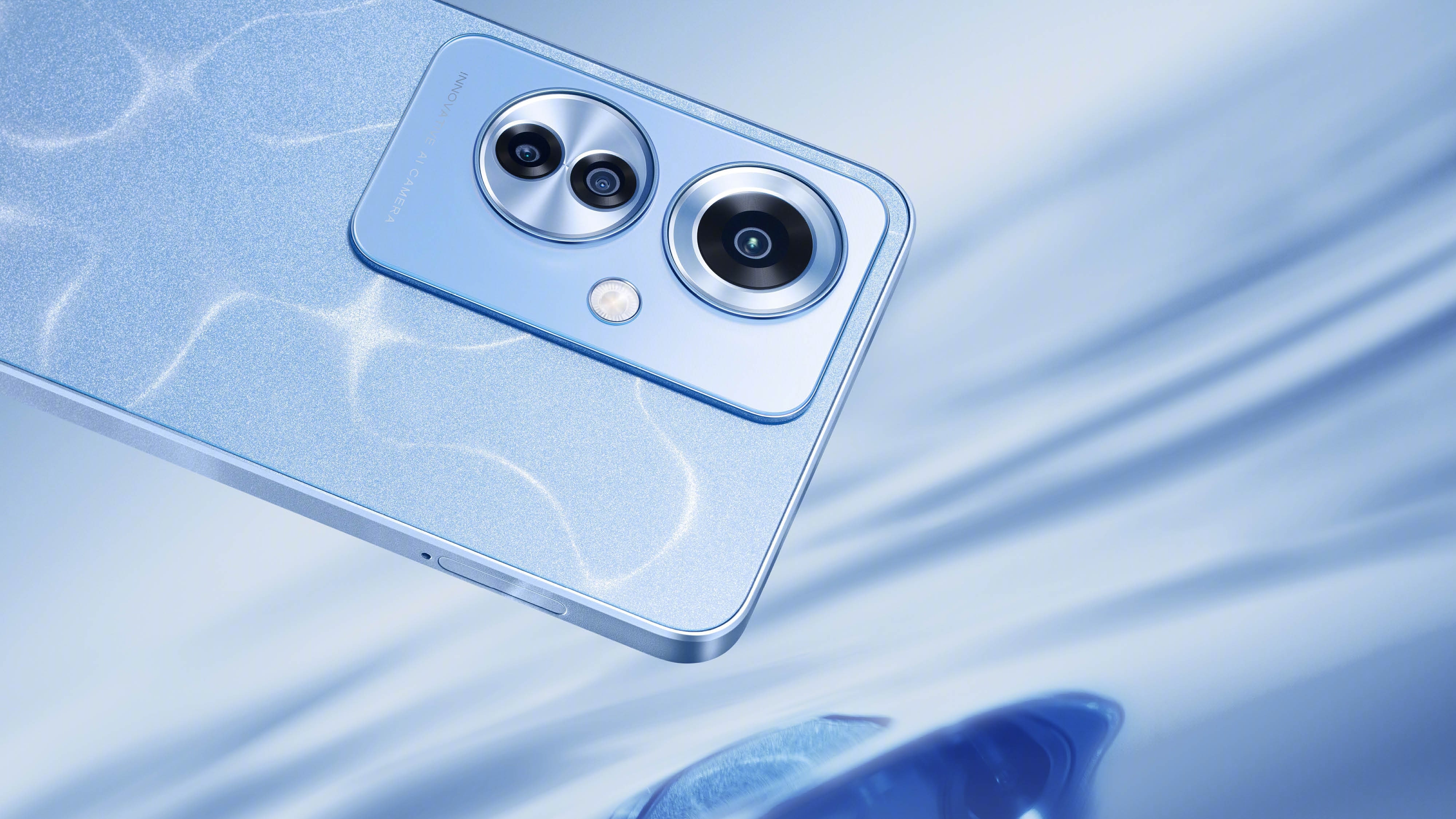 OPPO F25 Pro Ocean Blue side blue