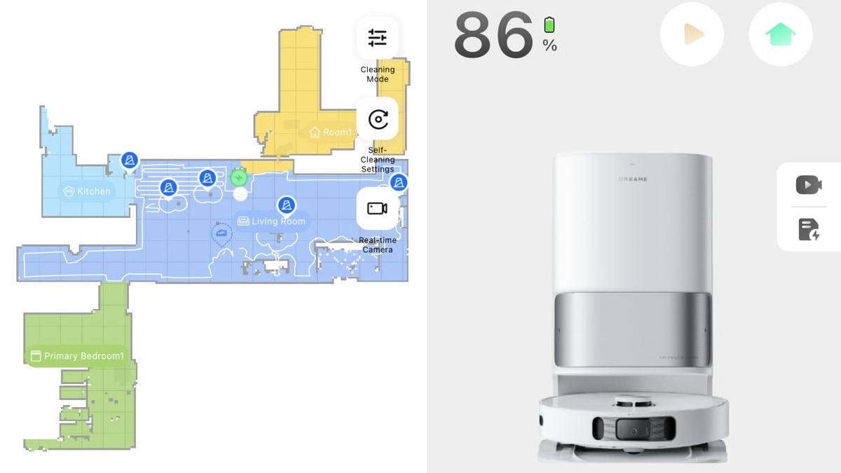 dreamehome app Dreame L10s Ultra