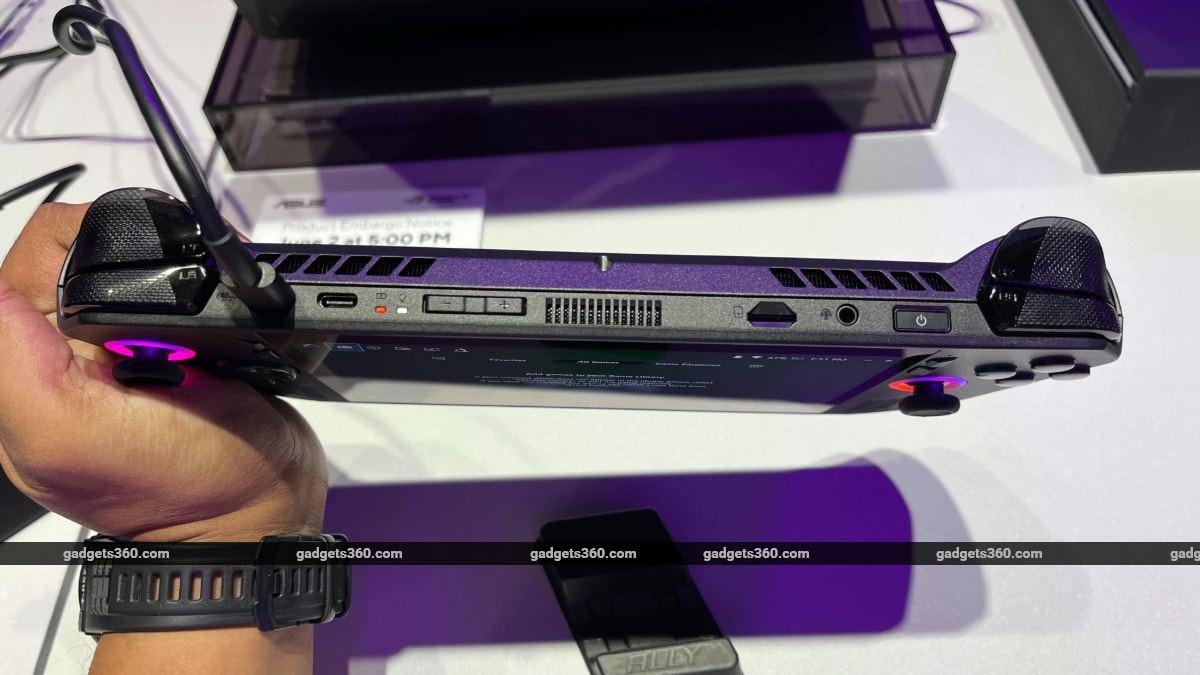 rog ally ports rog ally x